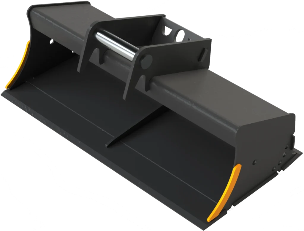 Gra­ben­räum­löf­fel starr MS03 für Mo­bil­bag­ger | 2,0−2,5&nbsp;To. | 1000&nbsp;mm 100&nbsp;cm