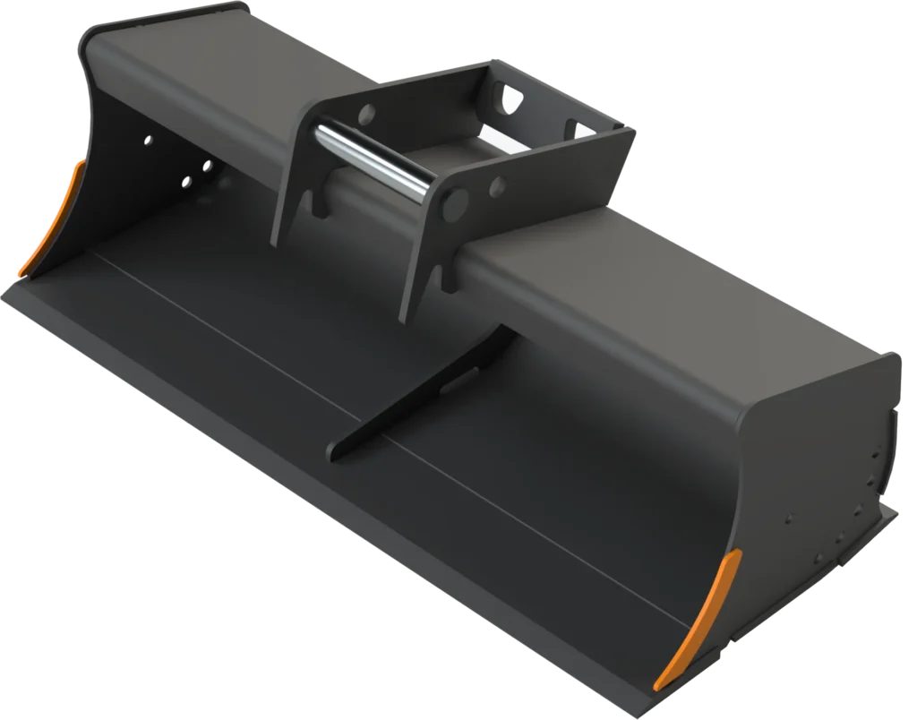 Gra­ben­räum­löf­fel starr MS08 für Mo­bil­bag­ger | 8–10&nbsp;To. | 1500&nbsp;mm 150&nbsp;cm