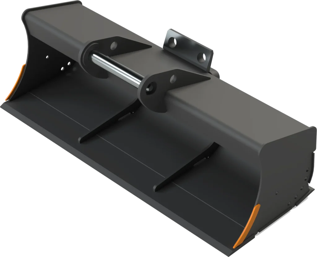 Gra­ben­räum­löf­fel starr MS10 für Mo­bil­bag­ger | 10–15&nbsp;To. | 1700&nbsp;mm 170&nbsp;cm