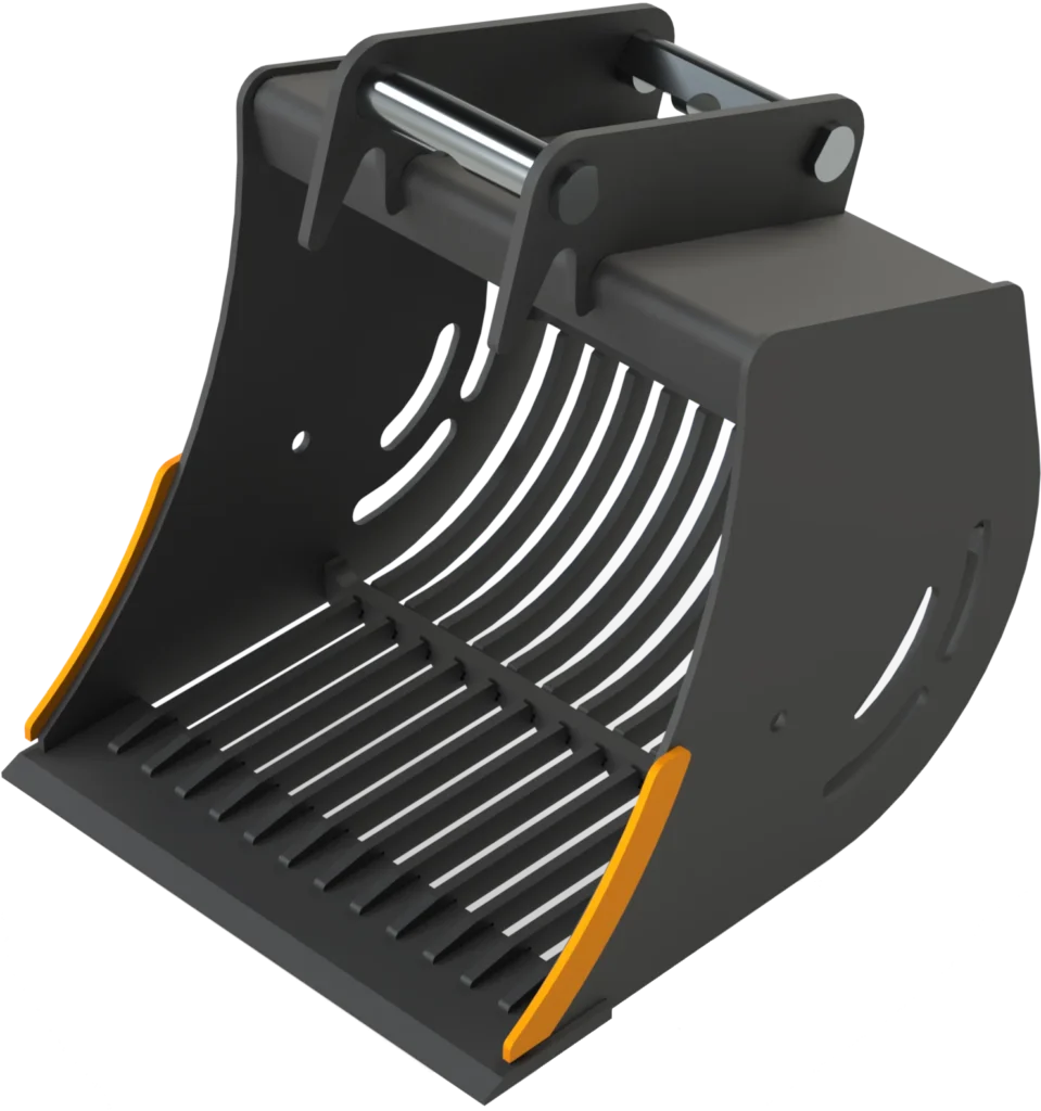 Sieb­löf­fel MS03 Sym­Lock für Mi­ni­bag­ger | 5,1−6,0&nbsp;To. | 800&nbsp;mm 80&nbsp;cm