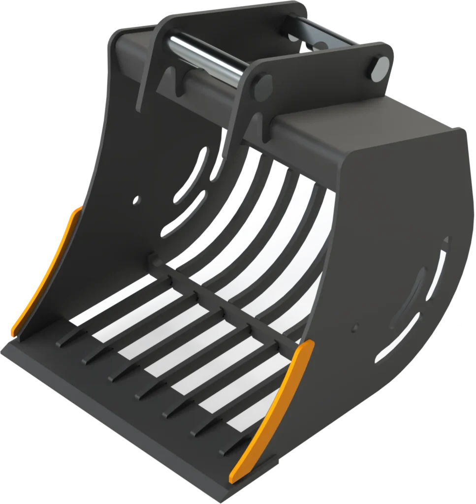 Sieb­löf­fel MS03 Sym­Lock für Mi­ni­bag­ger | 5,1−6,0&nbsp;To. | 800&nbsp;mm 80&nbsp;cm