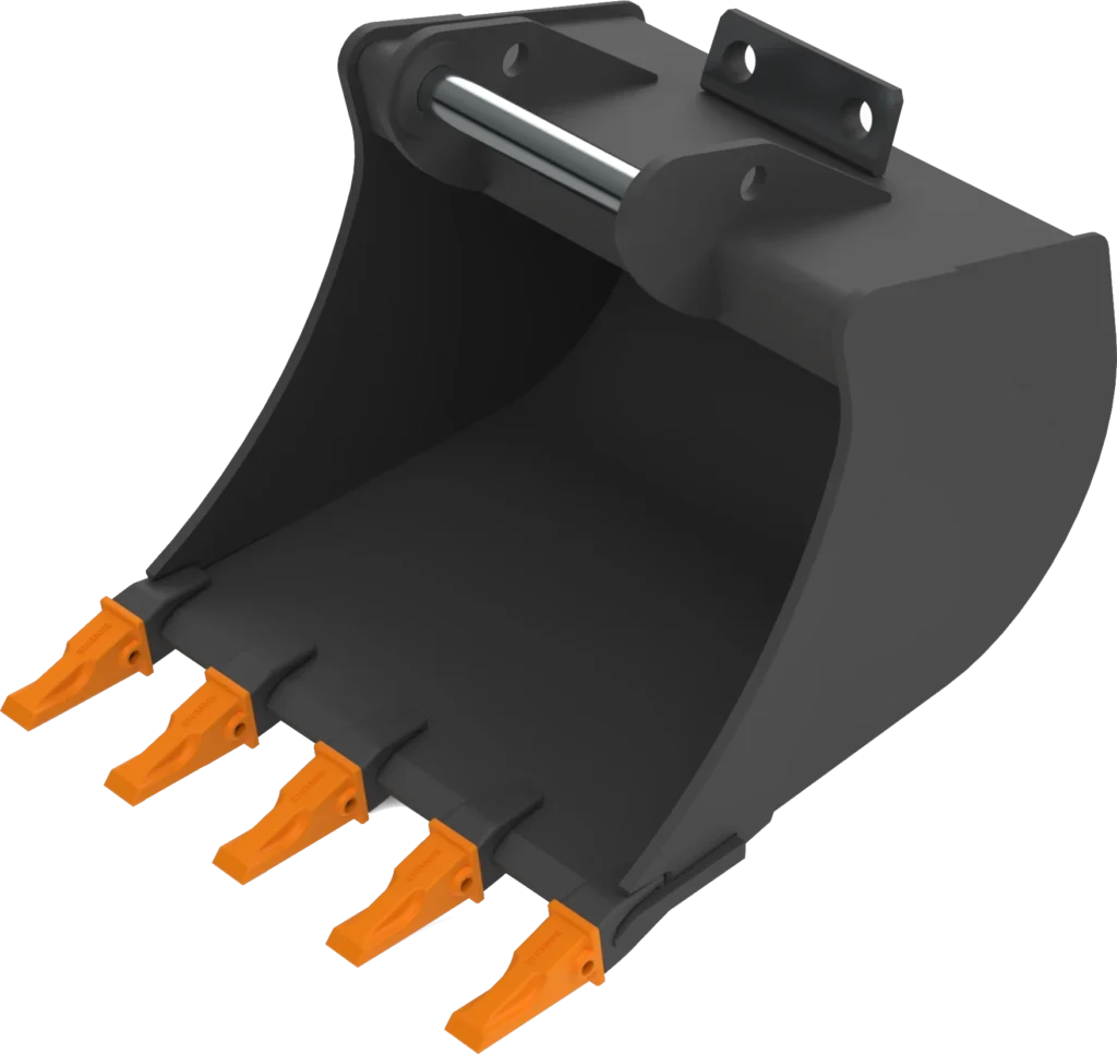 Stan­dard Tief­löf­fel MS10 für Mo­bil­bag­ger | 10–15&nbsp;To. | 500&nbsp;mm 50&nbsp;cm