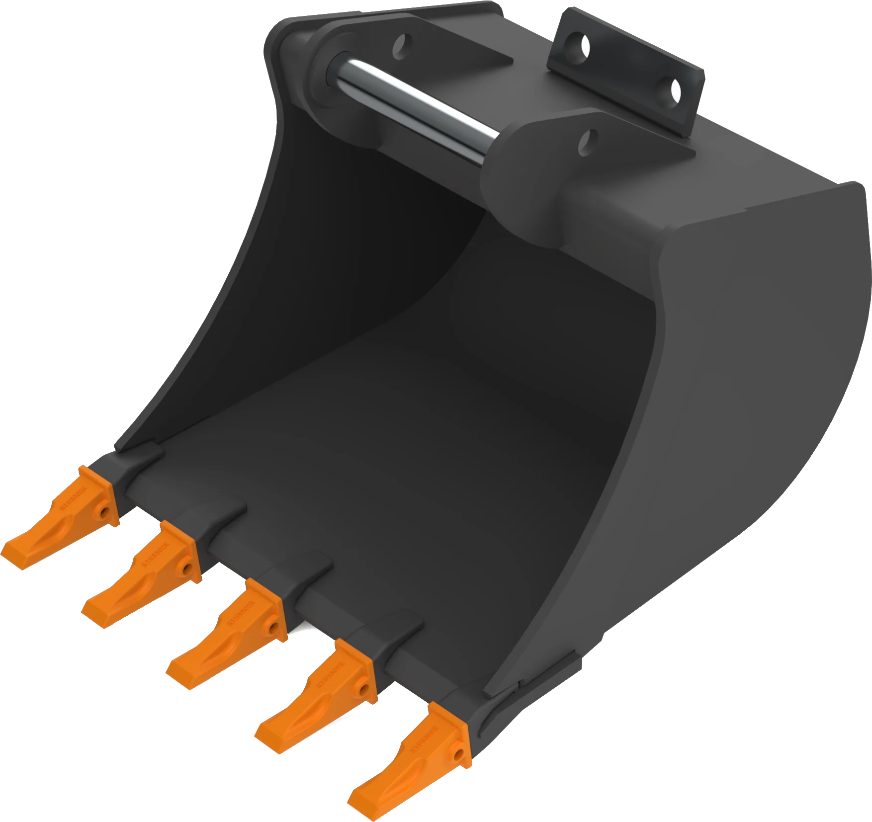 Standard Tieflöffel mit Zähnen 1000 mm breit, SW10