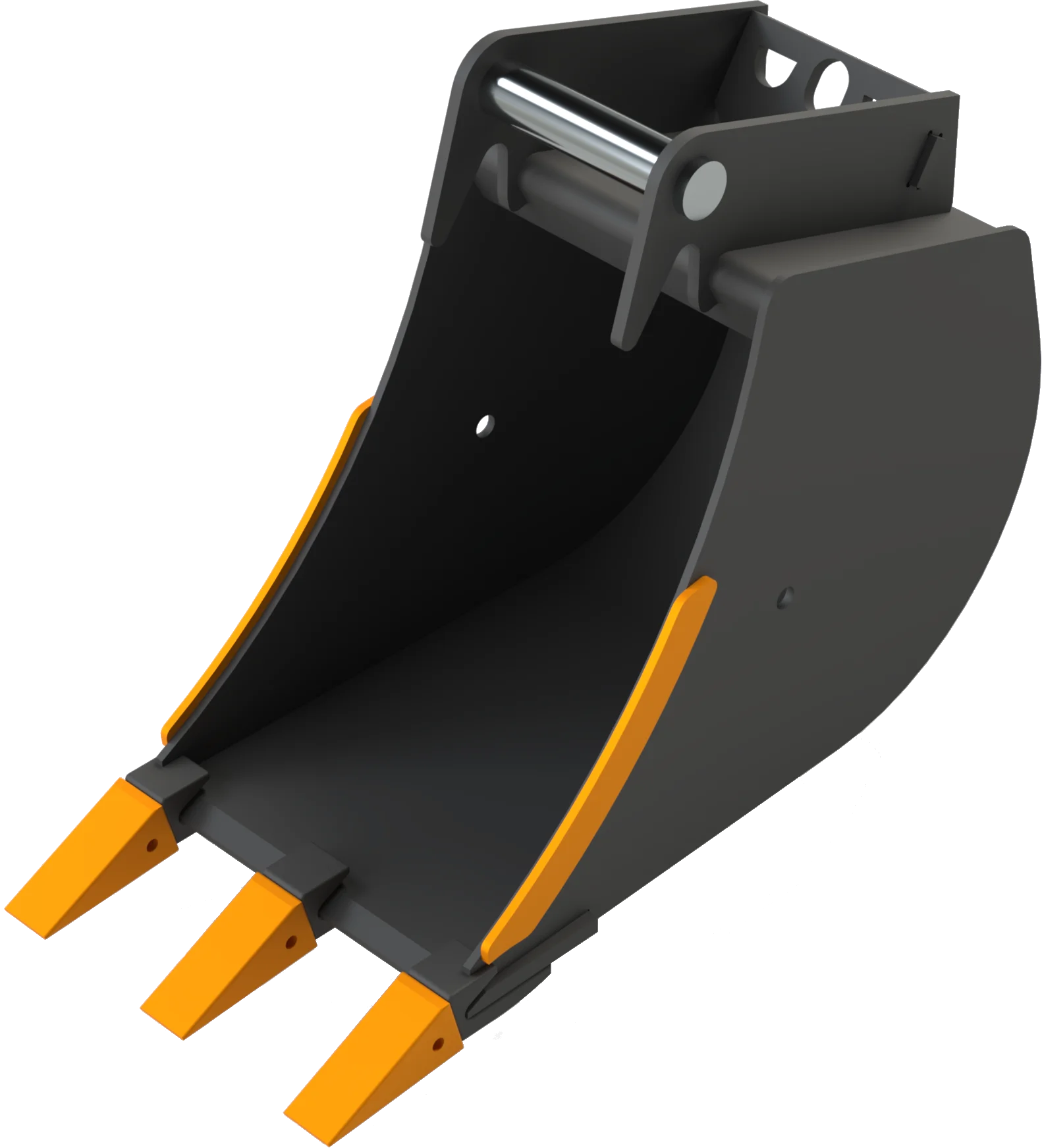 Standard Tieflöffel mit Zähnen 700 mm breit, SW03