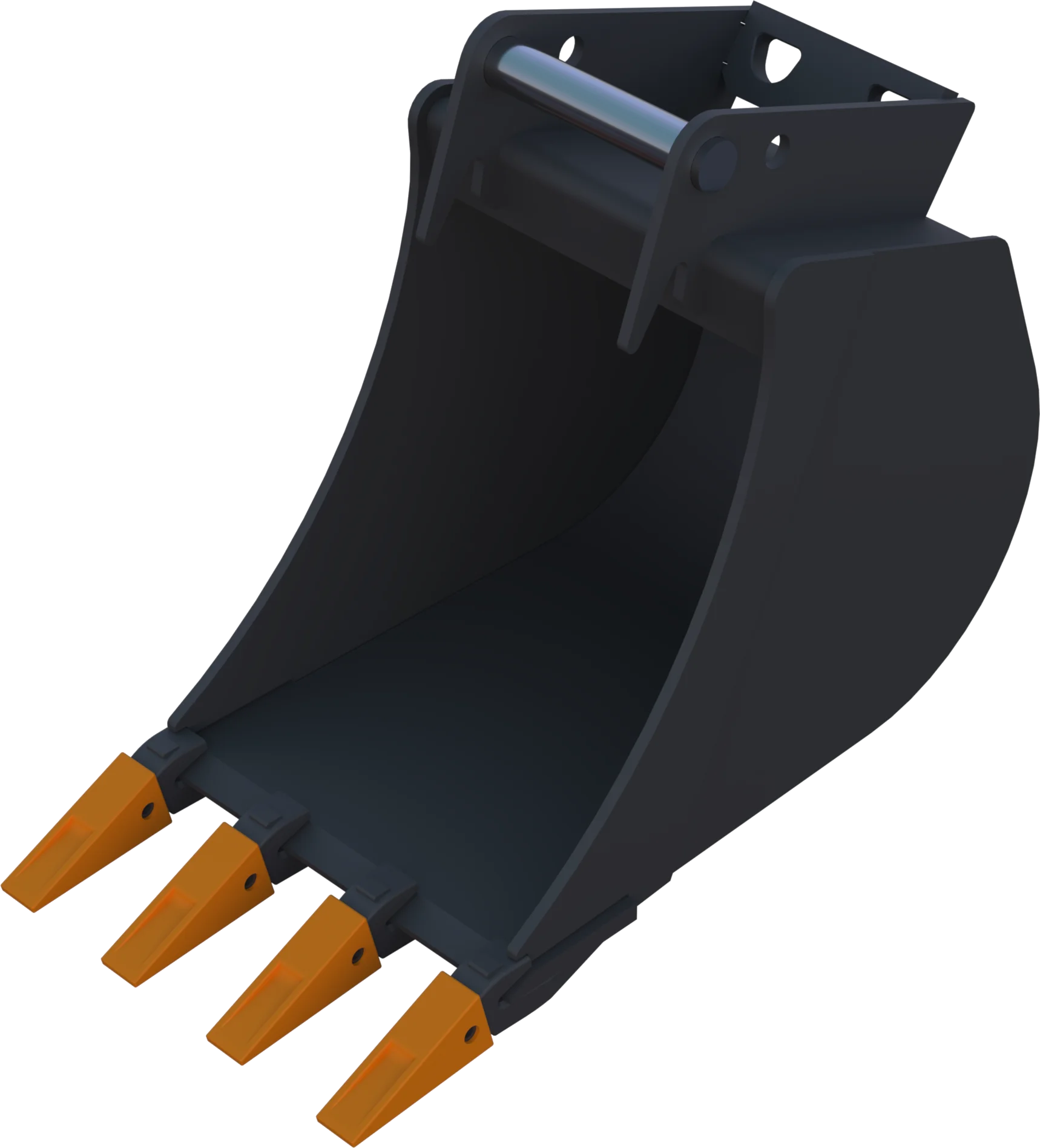 Standard Tieflöffel mit Zähnen 800 mm breit, SW08