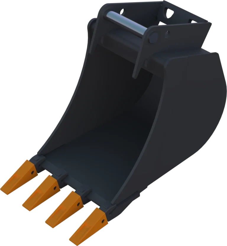 Standard Tieflöffel mit Zähnen