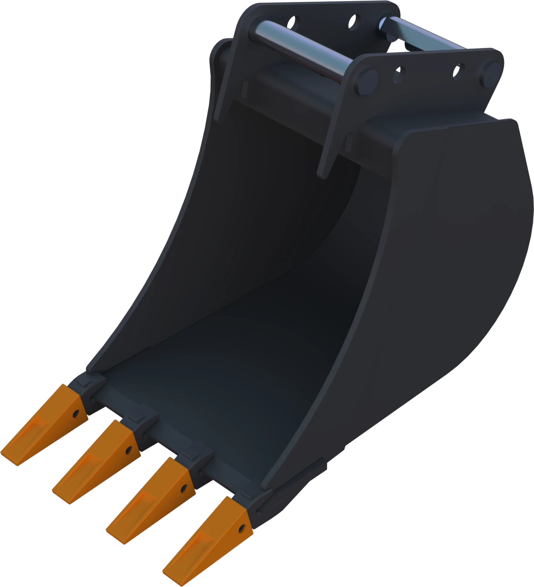 Standard Tieflöffel mit Zähnen 400 mm breit, SW08 SymLock