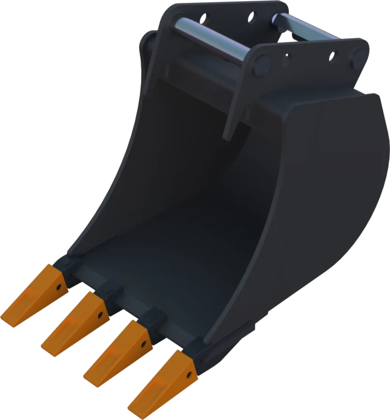 Standard Tieflöffel mit Zähnen