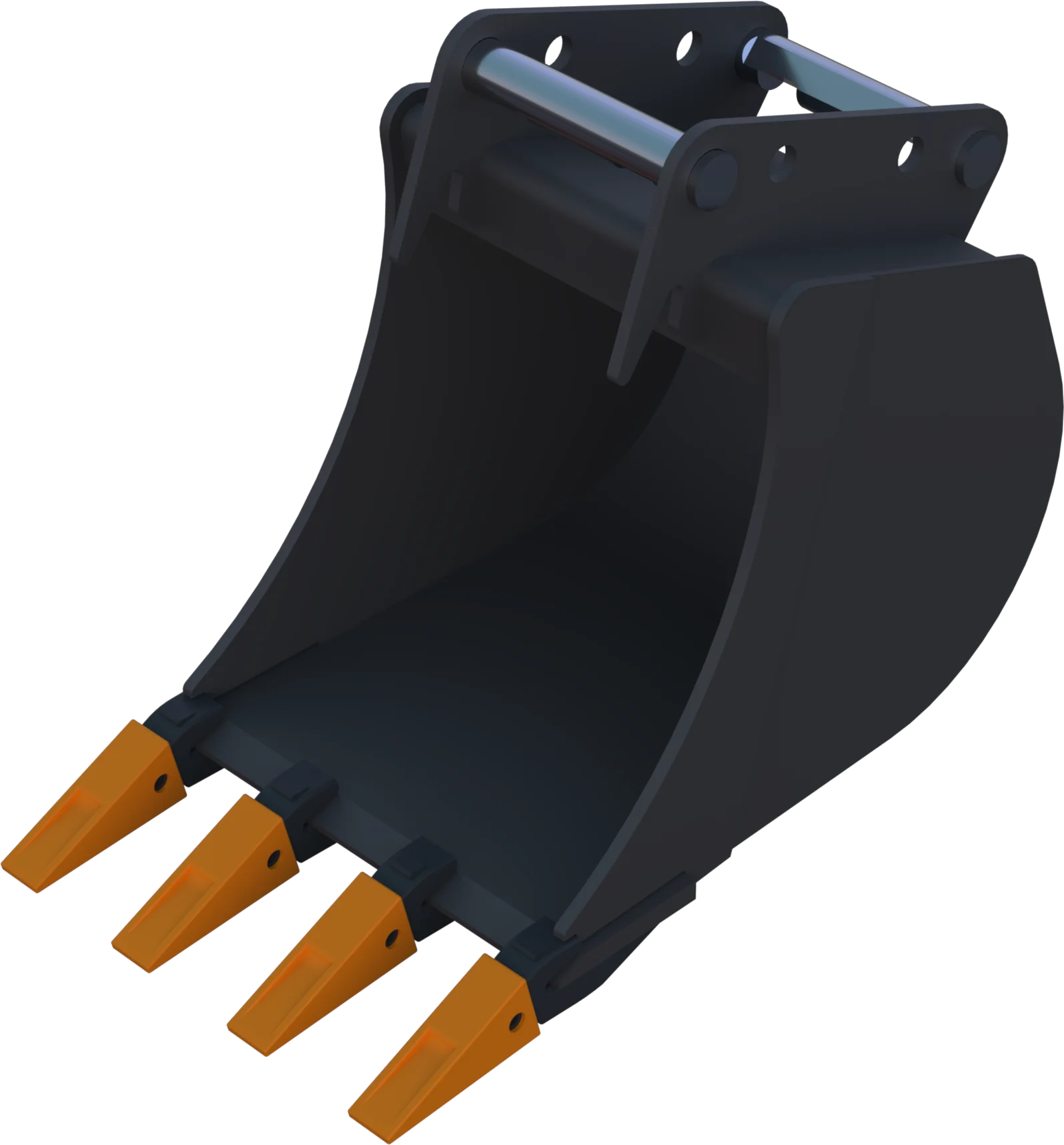 Standard Tieflöffel mit Zähnen 400 mm breit, SW08 SymLock