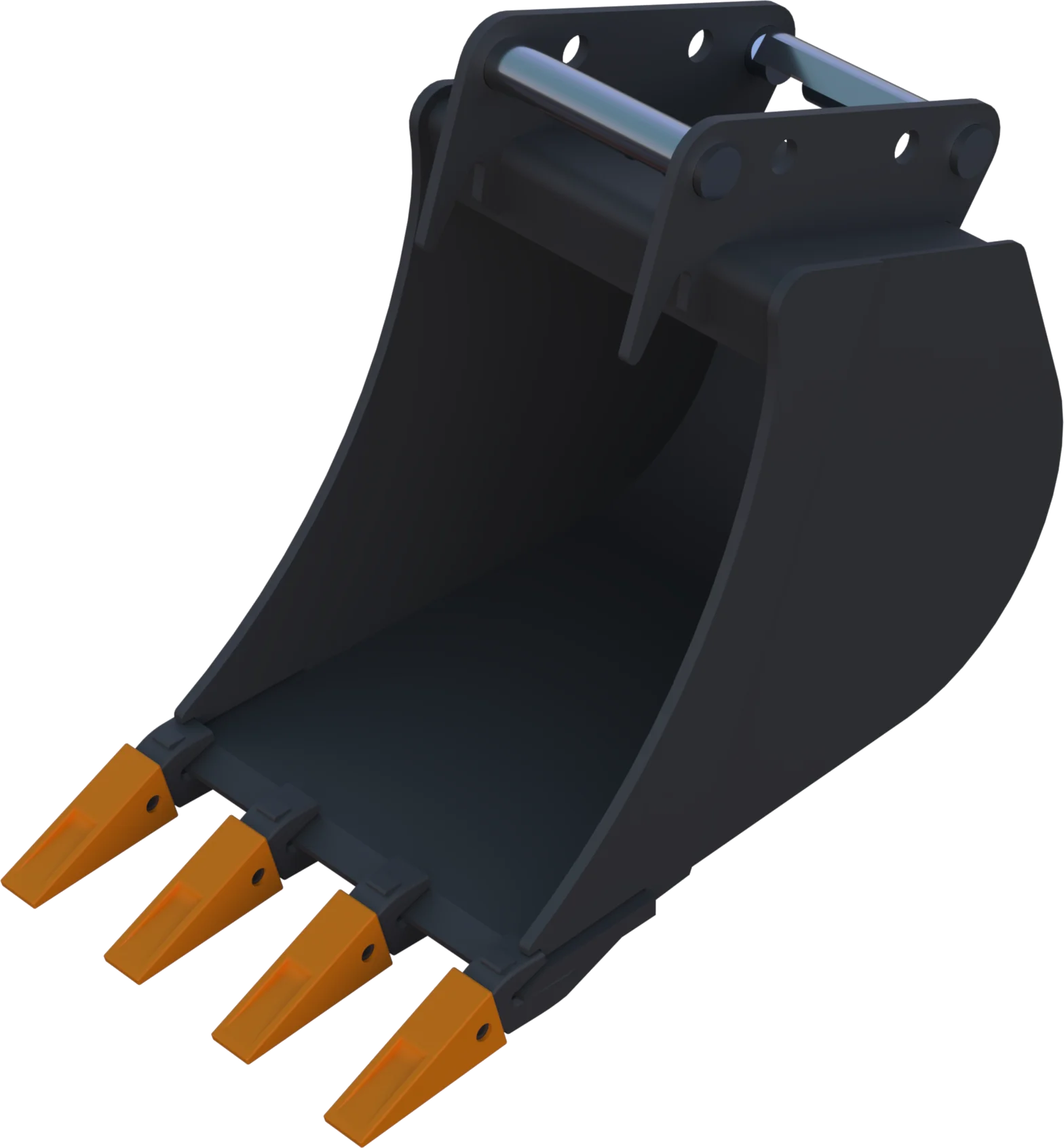 Standard Tieflöffel mit Zähnen 400 mm breit, SW08 SymLock