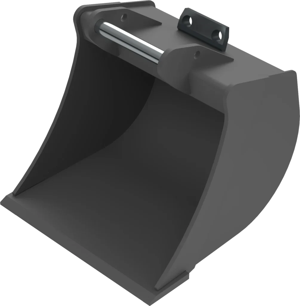 Stan­dard Tief­löf­fel MS21 für Mo­bil­bag­ger | 19–23&nbsp;To. | 600&nbsp;mm 60&nbsp;cm