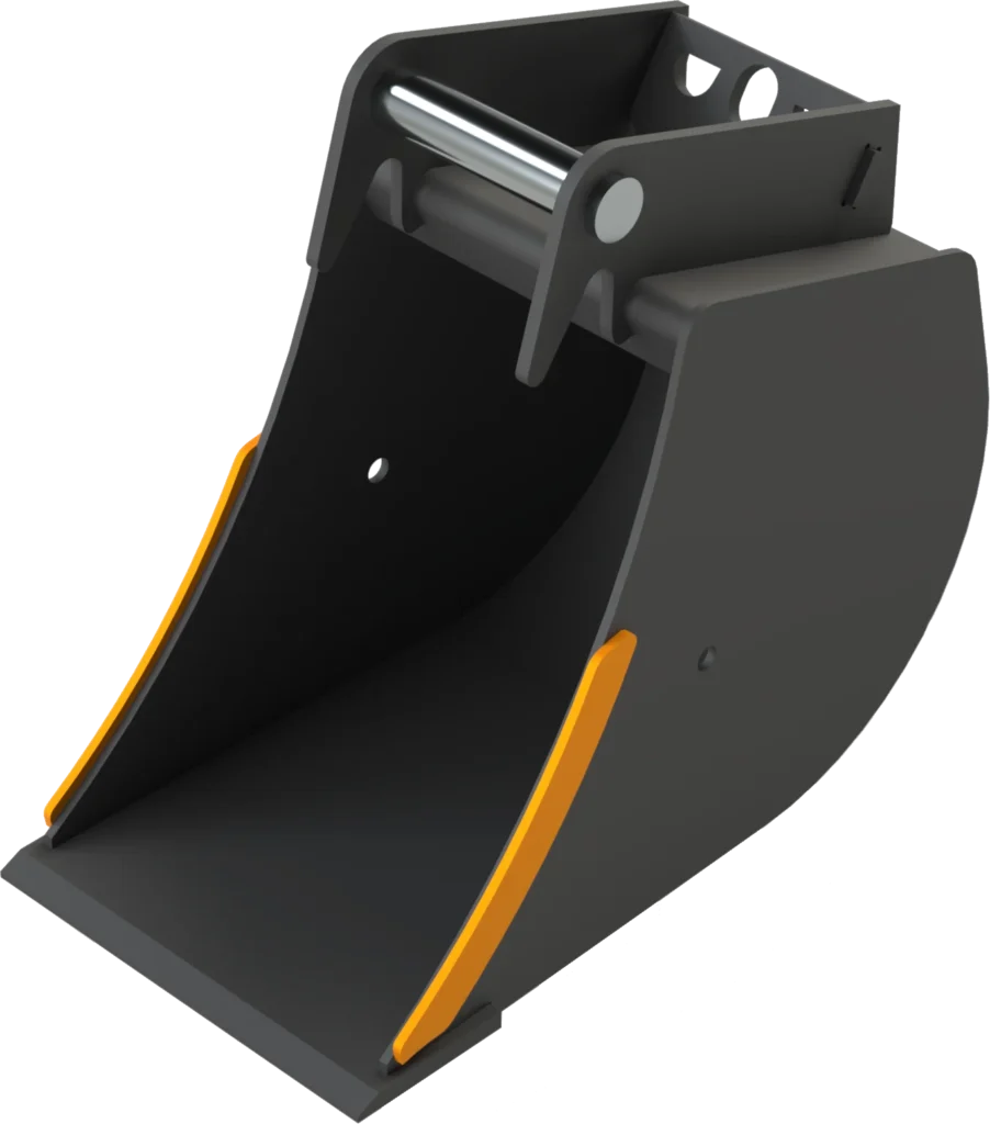 Stan­dard Tief­löf­fel MS03 für Mi­ni­bag­ger | 3,6−5,0&nbsp;To. | 300&nbsp;mm 30&nbsp;cm