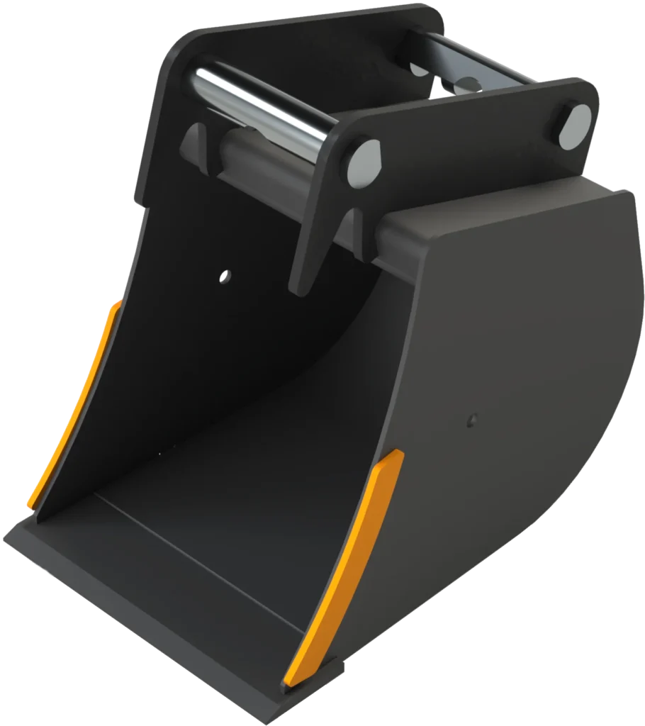 Stan­dard Tief­löf­fel MS03 Sym­Lock für Mi­ni­bag­ger | 2,0−2,5&nbsp;To. | 300&nbsp;mm 30&nbsp;cm