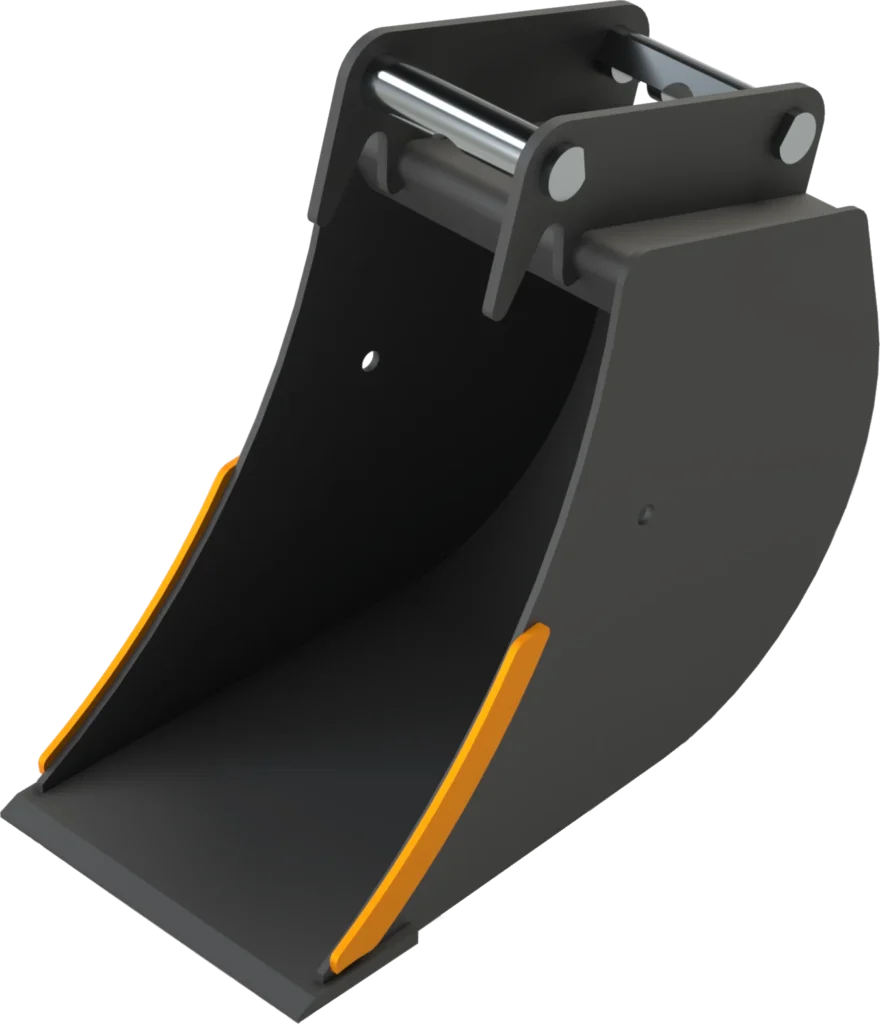 Stan­dard Tief­löf­fel MS03 Sym­Lock für Mi­ni­bag­ger | 5,1−6,0&nbsp;To. | 300&nbsp;mm 30&nbsp;cm