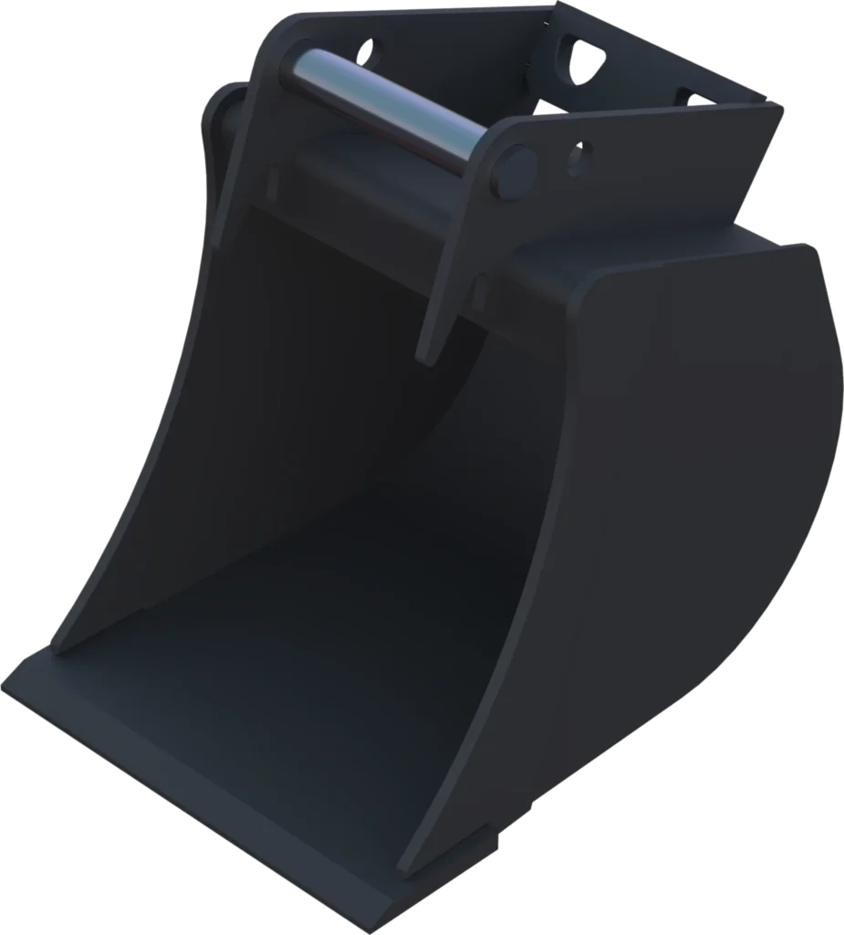 Stan­dard Tief­löf­fel MS08 für Mo­bil­bag­ger | 6–8&nbsp;To. | 400&nbsp;mm 40&nbsp;cm